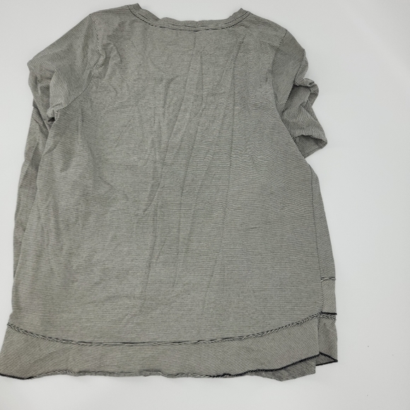 Soft Surroundings Ruffle Striped Tunic - Picture 4 of 6